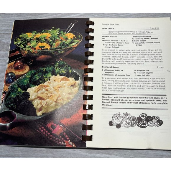 Tempting Tuna Cookbook Chicken of the Sea Recipes 1976 Vintage - Picture 8 of 9